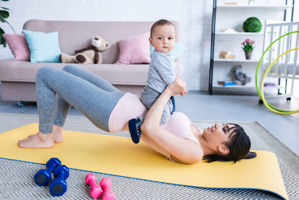 pilates with newborn